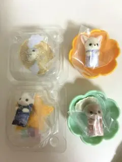 シルバニアファミリー 赤ちゃん＆お花のベッドセットときどきコレクション