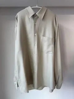 AURALEE クリーム色 長袖シャツ AURALEE クリーム色 長袖シャツ 新品 - メルカリ