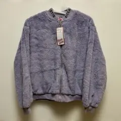 リッカリッカ　アウター　ファージャケット　150 新品　ノーカラー　女の子