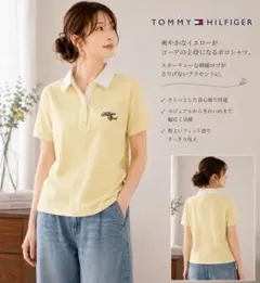 TOMMY HILFIGER SPORT ポロシャツ 黄 M