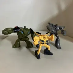 トランスフォーマー フィギュア 3体　 バンブルビー メガトロンバルクヘッド