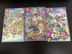 Nintendo Switch ソフト 3本セットのサムネイル