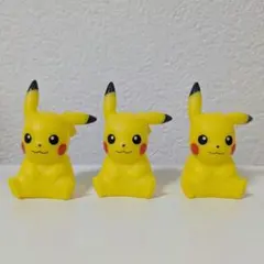 ポケモン ピカチュウ ミニフィギュア 3体セットのサムネイル