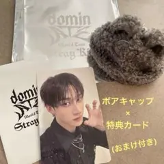 Stray Kids バンチャン ランダムミニボアキャップ スキズ 特典カード