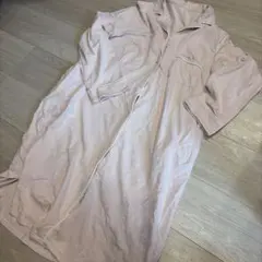 ジェラピケ　マタニティ　授乳服　レディース　ワンピース　前開き　長袖