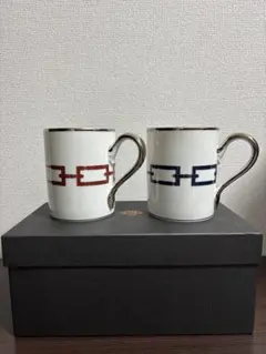 【新品】リチャード・ジノリ カテーネ　オーバルプラターとラウンドボックスセット 新品】リチャード・ジノリ カテーネ オーバルプラターとラウンド