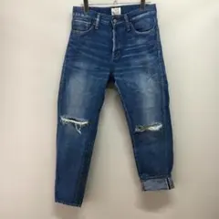 Ungrid　アングリッド　セルビッジ　デニムパンツ　USED　11955