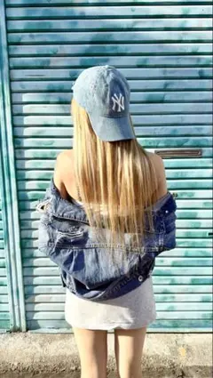 New Era 9TWENTY ニューヨーク・ヤンキースキャップ　デニム