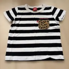 BABYDOLL ストライプ Tシャツ 110