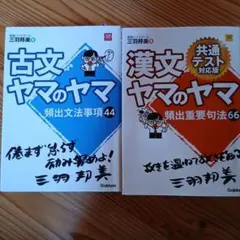 古文　漢文ヤマのヤマ 共通テスト対応版2冊セット