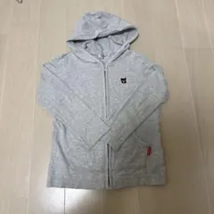 DOUBLE.B ダブルビー　グレー パーカー 120cm