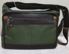 CROCODILE ショルダーバッグ カーキ ブラウンのサムネイル