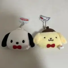 ポチャッコ　ポムポムプリン　キーホルダー　ダイソー