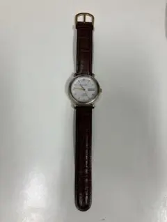 極美品】ORIENT Automatic 白文字盤 ゴールドケース 革ベルト - メルカリ