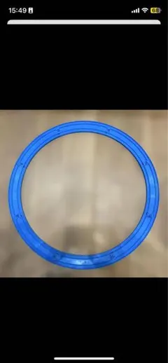 プラレール 青い円形レール