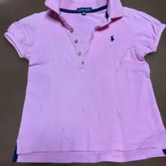 Ralph Lauren ピンク ポロシャツ 120