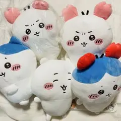 入れ替わってるぬいぐるみBIGカニカチューシャBIGぬいぐるみちいかわハチワレ