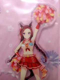 ウマ娘　一番くじ　サクラバクシンオー　アクリルスタンド　チアガール