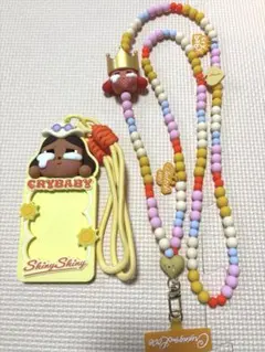 CRYBABY Crying For Love スマホチャームとカードホルダー