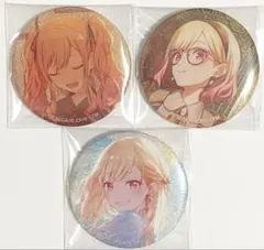 プロセカ　天馬咲希　グリッター缶バッジ