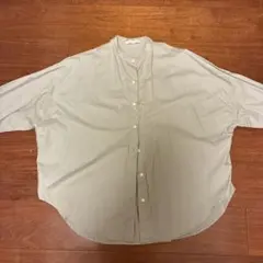 Lugnoncure カーキ、くすみグリーン 長袖シャツ