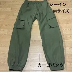 新品　シーイン　オリーブグリーン カーゴパンツ　M レディース