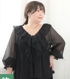 完売商品 レディース　フリルブラウス（YUKI）のサムネイル