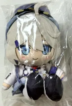 飛鳥馬トキ ちょこぷにぬいぐるみ ブルアカ一番くじ 推し隊名ラバー