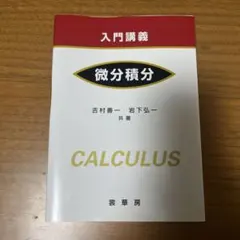 入門講義 微分積分