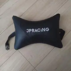 JP RACING ヘッドレスト＋ランバーサポート 2点セット ブラック