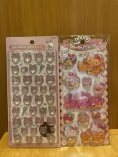 【正規品】ちいかわ ハローキティ ボンボンドロップシール ウォーターシール