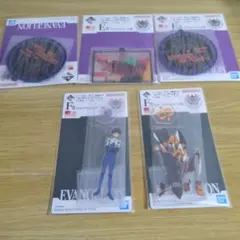 エヴァンゲリオン アクリルスタンド 2体　ラバーコレクション3点セット