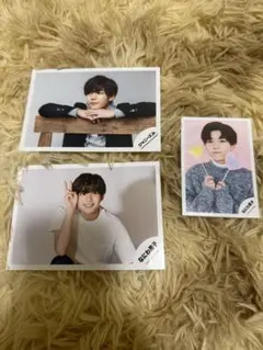 なにわ男子 長尾謙杜　写真3枚セット