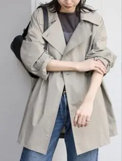 極美品✨JOURNAL STANDARD ドライクロスミドルバルカラーコート