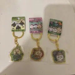 ちいかわ　うさぎ　ご当地キーホルダー　　新潟　石川　福井　笹団子　兼六園　恐竜