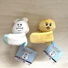 んぽちゃむ ぬいぐるみバンド 2種セットのサムネイル