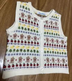 misha&puff zoe vest クロシェ編みニットベスト - メルカリ