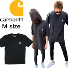 カーハート CARHARTT 半袖Tシャツ K87 ブラック Mサイズ 大きめ