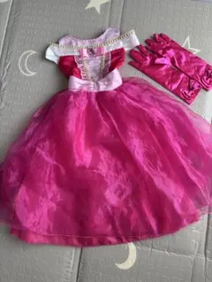 女の子　プリンセス　ドレス　オーロラ姫　110cm