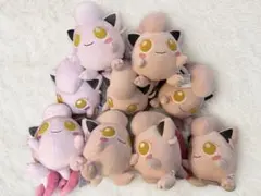 【すべてタグ付】ポケモン プリン・プクリン・サケブシッポ ぬいぐるみ11点セット すべてタグ付】ポケモン プリン・プクリン・サケブシッポ ぬいぐるみ11