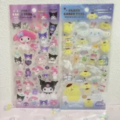 u*凛様 国内正規品 クリアキャンディシール マイメロ クロミ シナモロール プ