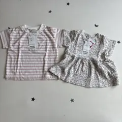 petit main 80Tシャツ2枚セット