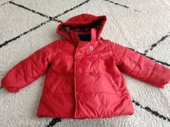 ミキハウス　mikihouse　プッチー&うさこ　3wayジャンパー　赤　90