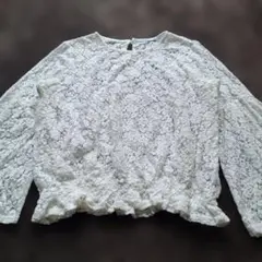 総レース　カットソー/ブラウスのサムネイル