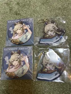 Genshin Impact 缶バッジ・キーホルダーセット