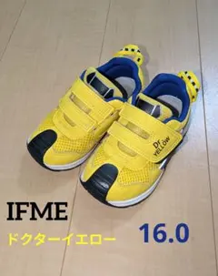 IFME キッズシューズ　ドクターイエロー 16.0