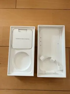 Apple iPhone 13 グリーンモデルの空箱、本体なし