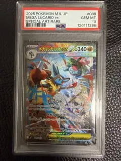 メガルカリオex SAR PSA10