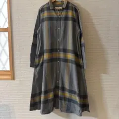 LECHATBLANC 麻100% 新品　リネン　シャツリネンシャツワンピース LECHATBLANC 麻100% 新品 リネン シャツリネンシャツワンピース - メルカリ