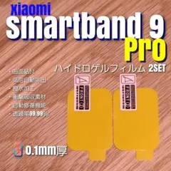 Xiaomi Smart Band 9 Pro 【ハイドロゲル 2SET】む